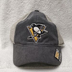 CCM Pittsburgh Penguins Trucker Snapback Destructed Hat - New